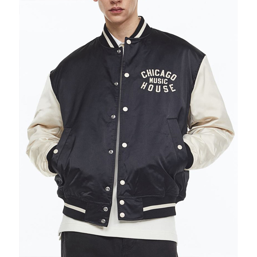 Chicago House Music Baseball Jacket - Image 5