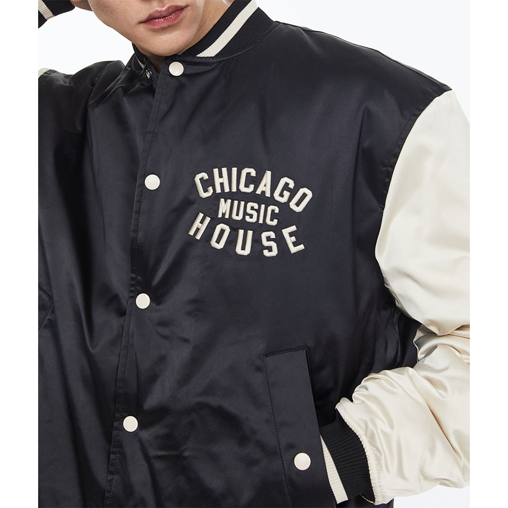 Chicago House Music Baseball Jacket - Image 13