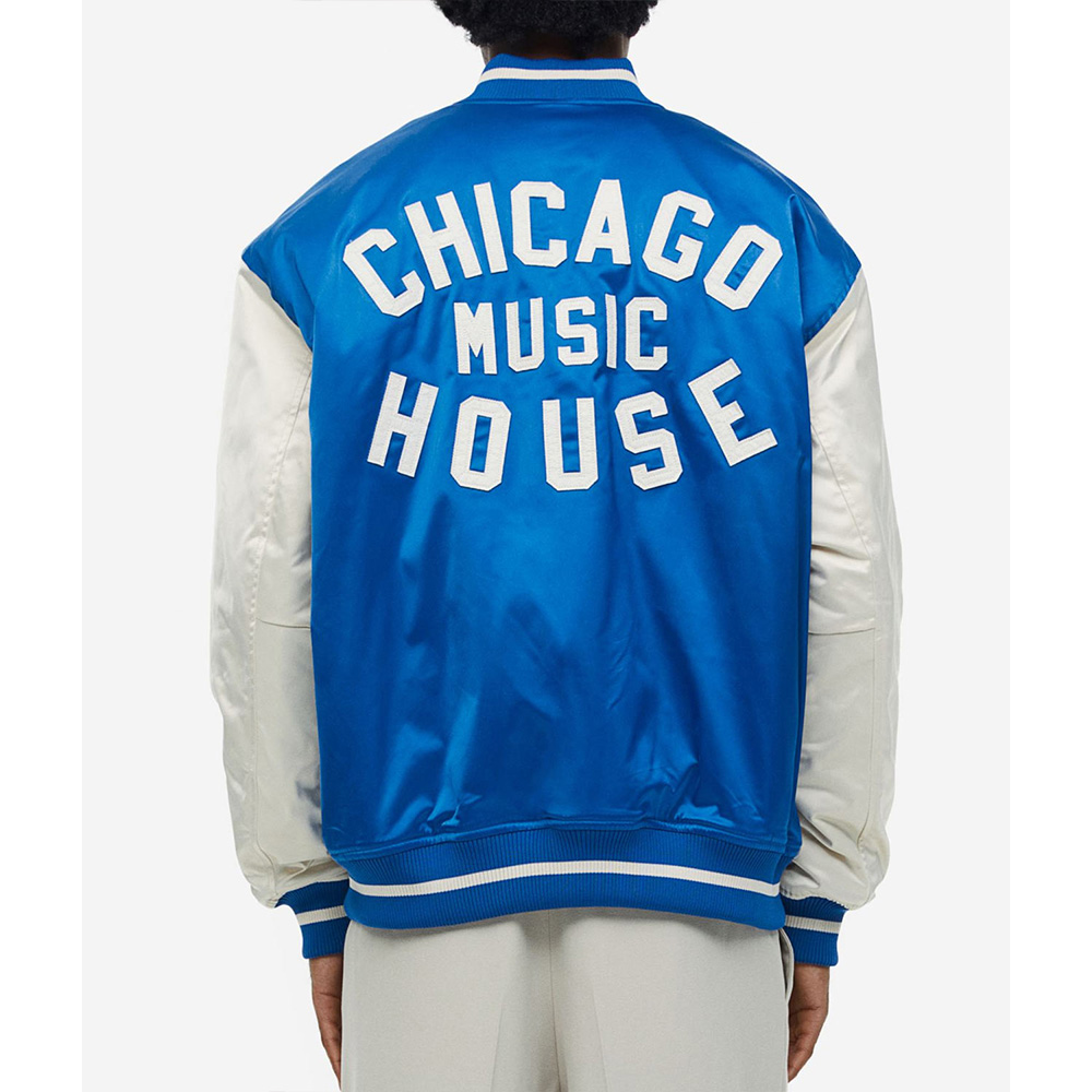 Chicago House Music Baseball Jacket - Image 10
