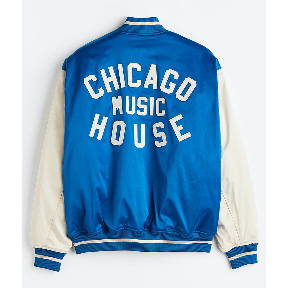 Chicago House Music Baseball Jacket - Image 3