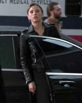 Chicago Med S07 Riley Voelkel Leather Jacket