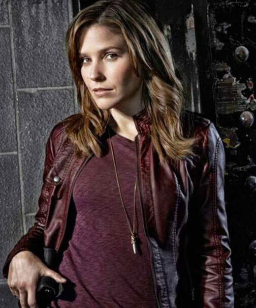 Chicago PD Erin Lindsay Leather Jacket - Image 6