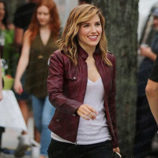 Chicago PD Erin Lindsay Leather Jacket - Image 7