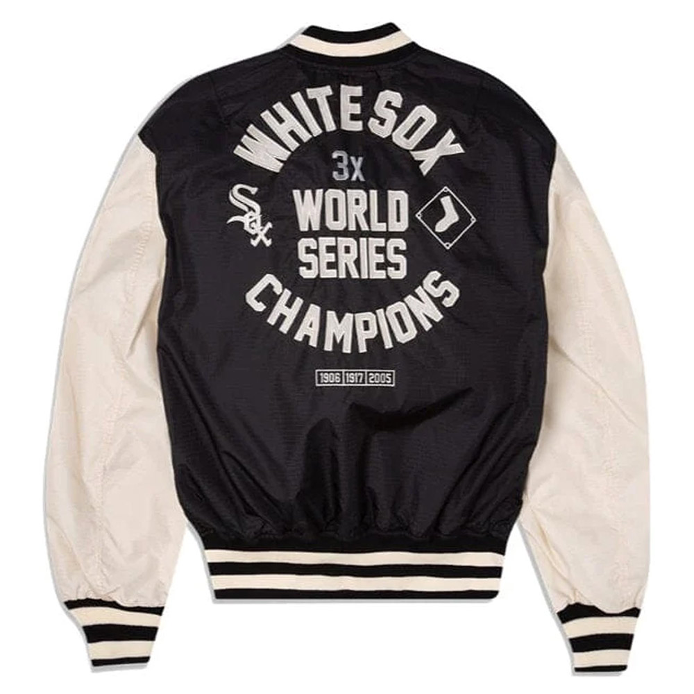 Chicago White Sox New Era Bomber Jacket - Image 2