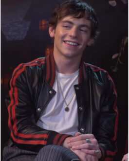 Chilling Adventures of Sabrina Ross Lynch Varsity Leather Jacket