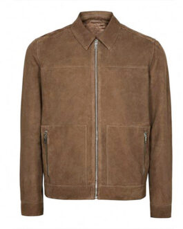 The Split Barry Atsma Suede Jacket