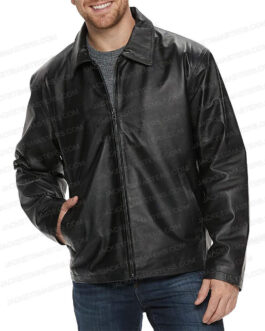 Michael Imperioli The Sopranos Black Leather Jacket