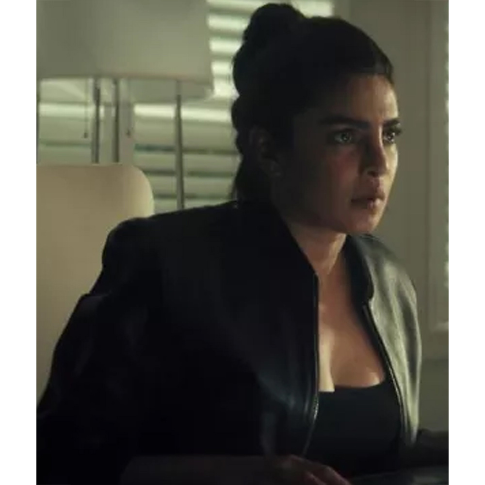 Citadel Priyanka Chopra Leather Jacket - Image 5