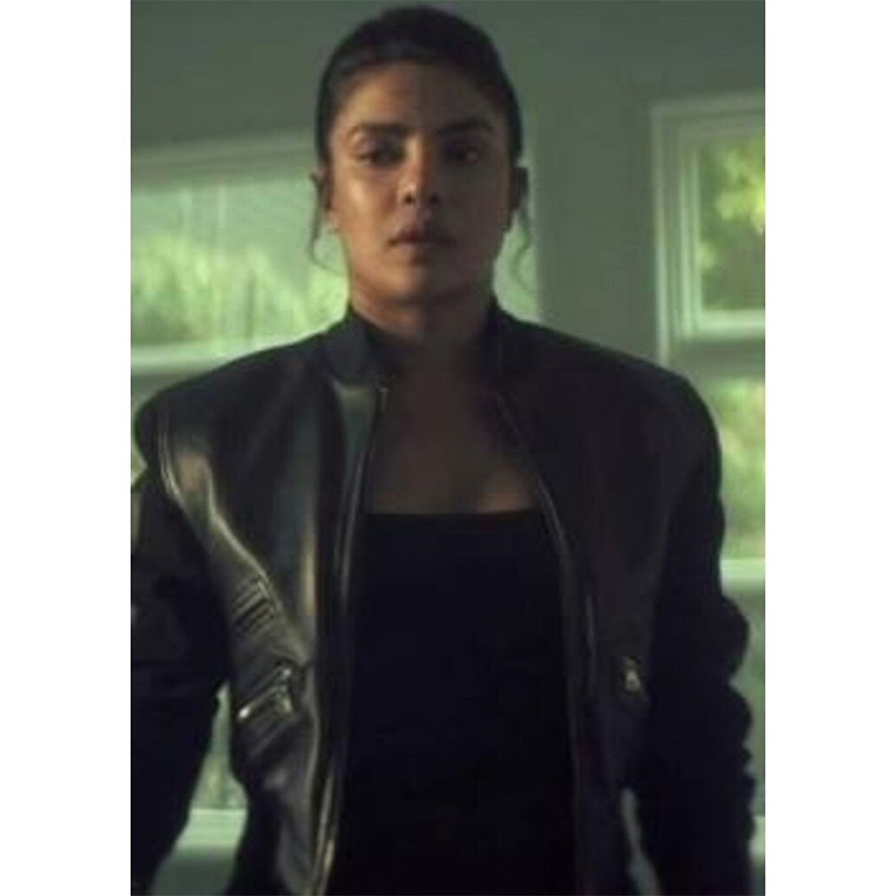 Citadel Priyanka Chopra Leather Jacket - Image 2