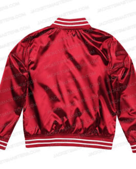 Rockford Peaches Red Bomber Jacket