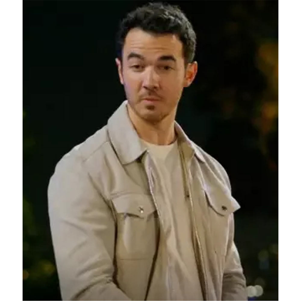 Claim to Fame Kevin Jonas Trucker Suede Leather Jacket - Image 5