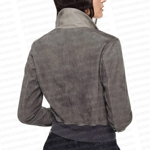 Class of 09 Kate Mara Gray Suede Jacket - Image 3
