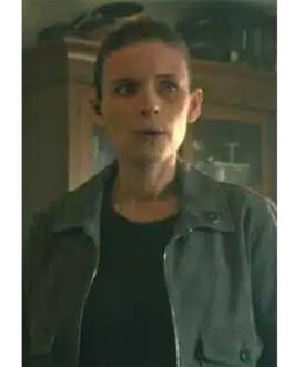 Class of 09 Kate Mara Gray Suede Jacket