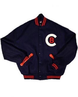 Varsity 1946 Cleveland Buckeyes Black Jacket