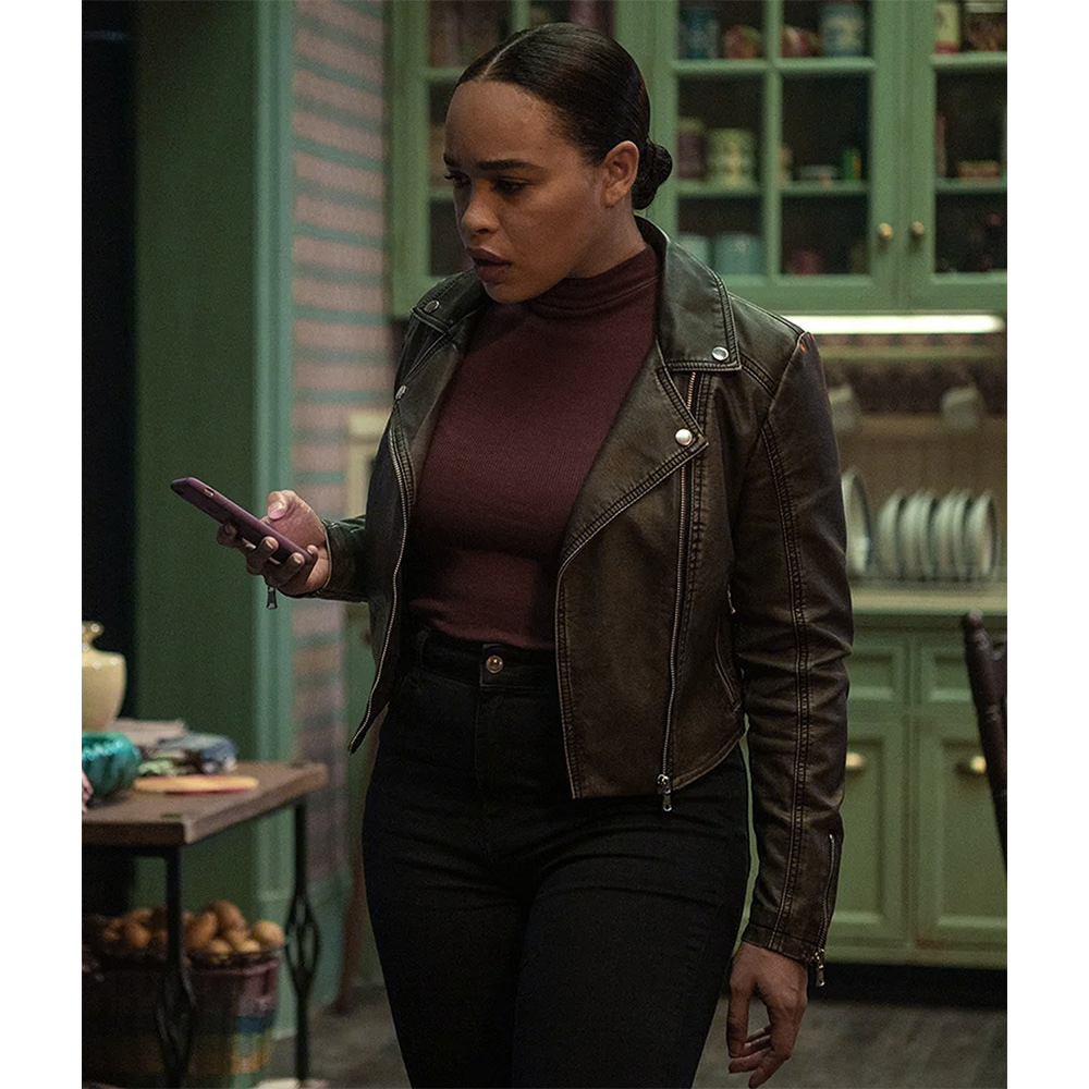 Cobweb Cleopatra Coleman Leather Jacket - Image 2