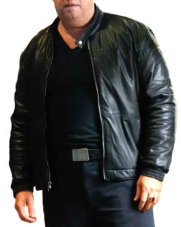 The Penguin Oz Cobb Leather Jacket