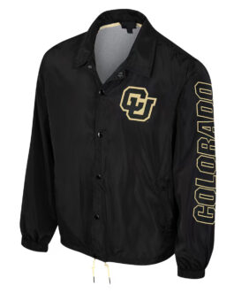 Colorado Buffaloes Black Coaches Jacket