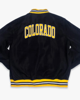 Colorado Buffaloes Vintage-Inspired Script Bomber Jacket