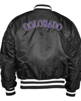 Colorado Rockies Bomber MA-1 Jacket