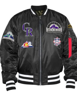 Colorado Rockies Bomber MA-1 Jacket