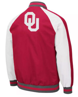 Colosseum Crimson Oklahoma Sooners Jacket