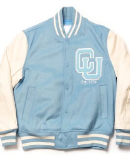 Columbia University Light Blue Varsity Jacket