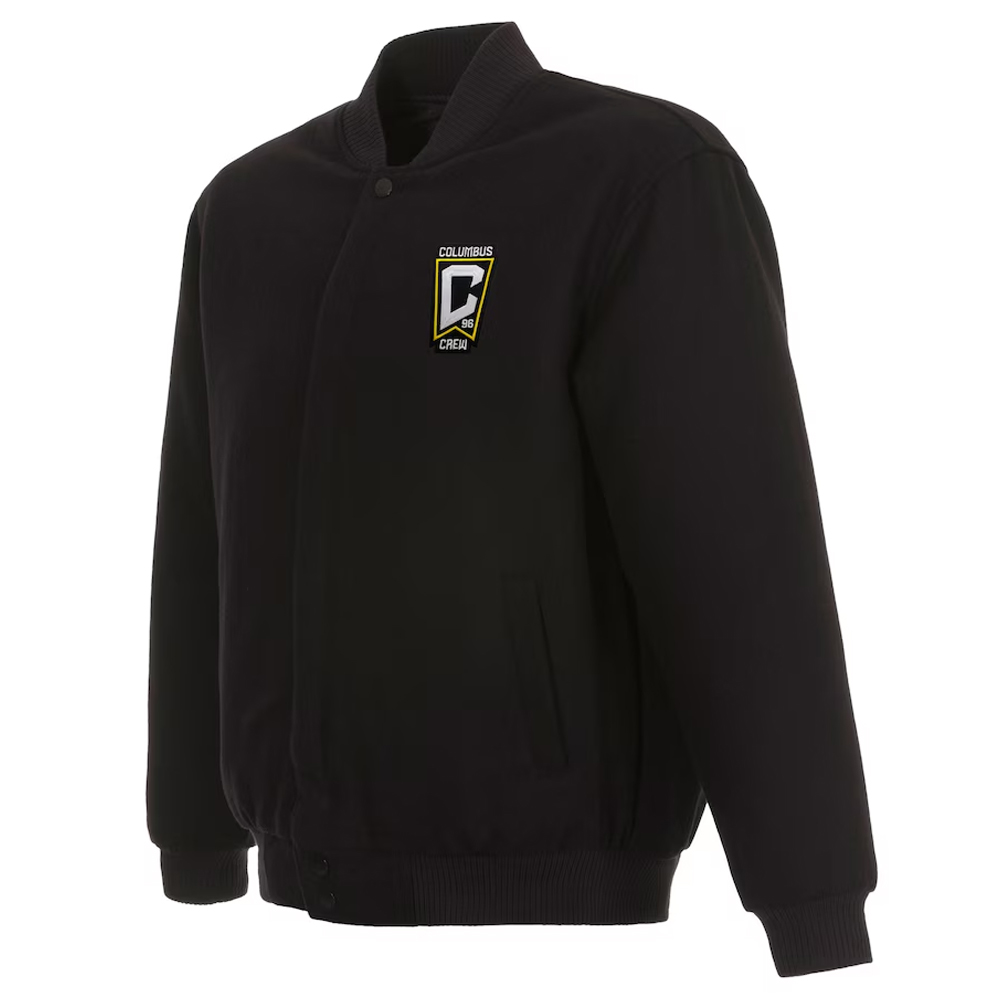 Columbus Crew Varsity Black Wool Jacket