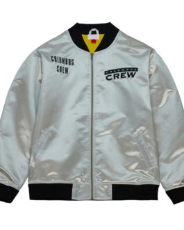 Columbus Crew Silver Satin Jacket