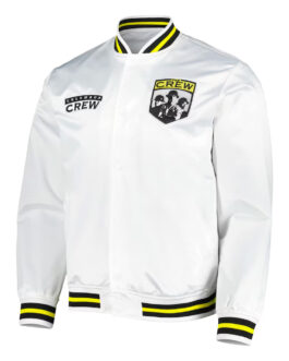 Columbus Crew White City Satin Jacket