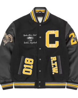 Corteiz Goat Varsity Jacket