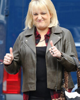 Daisy May Cooper Rain Dogs Leather Jacket