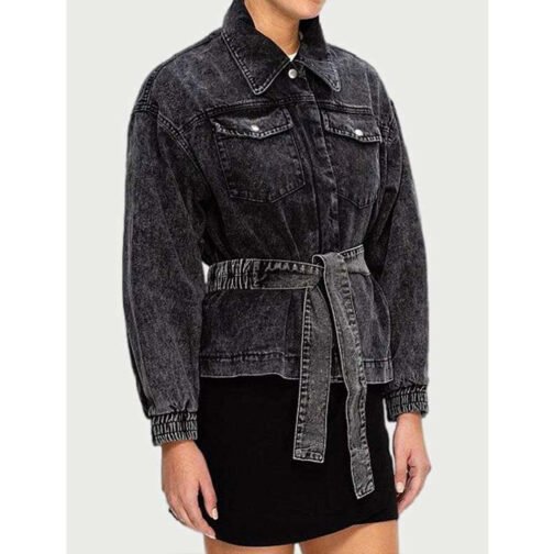Shining Vale Courteney Cox Denim Jacket - Image 4