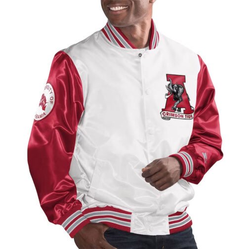 White/Crimson Alabama Crimson Tide The Legend Jacket - Image 4
