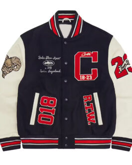 Corteiz Goat Varsity Jacket
