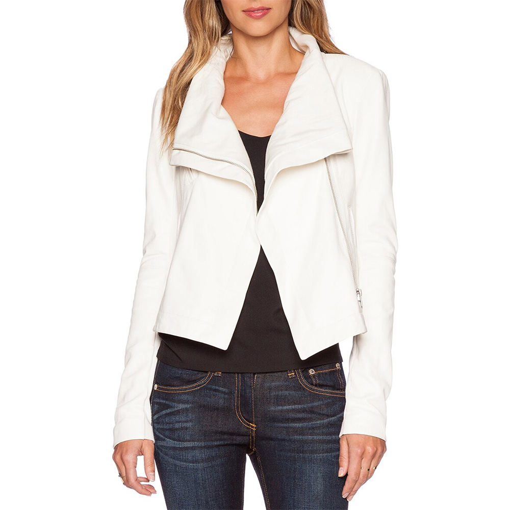 CSI Season 15 Elisabeth Harnois Leather Jacket - Image 4