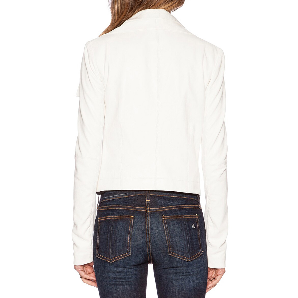 CSI Season 15 Elisabeth Harnois Leather Jacket - Image 3