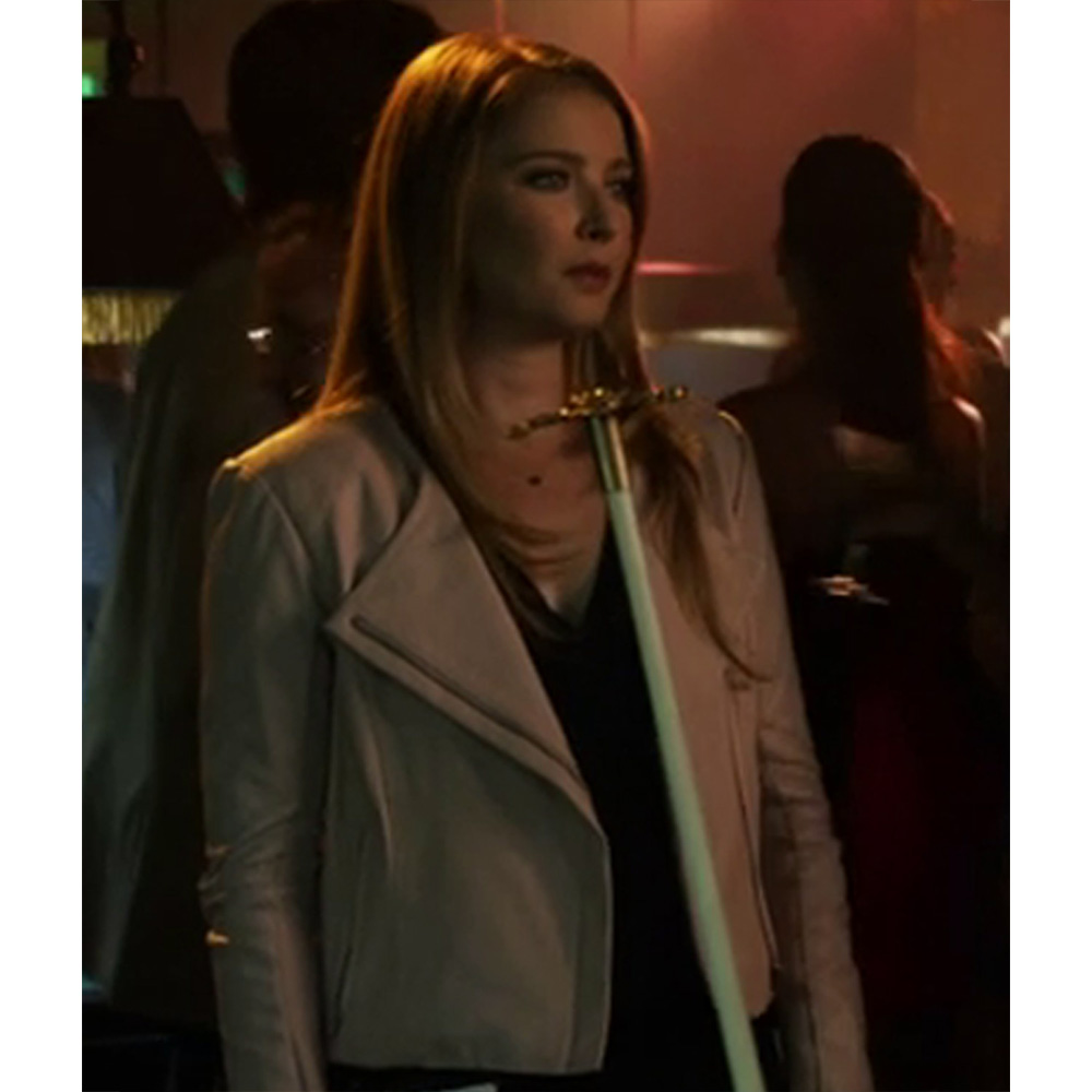 CSI Season 15 Elisabeth Harnois Leather Jacket - Image 5