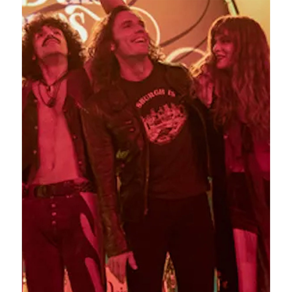 Daisy Jones & The Six Sam Claflin Leather Jacket - Image 3