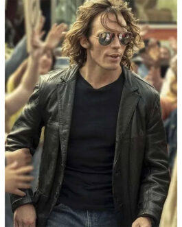 Daisy Jones & The Six Sam Claflin Leather Blazer
