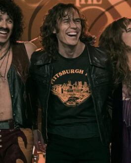 Daisy Jones & The Six Sam Claflin Leather Jacket