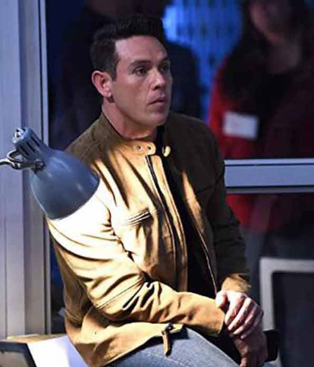 Kevin Alejandro Lucifer Season 05 Brown Leather Jacket