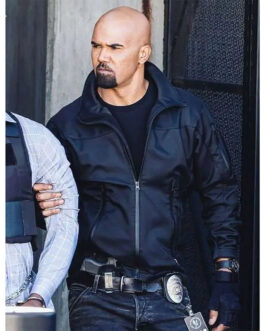 S.W.A.T. Season 6 Shemar Moore Blue Jacket