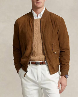 Evil Season 4 Mike Colter Suede Bomber Jacket