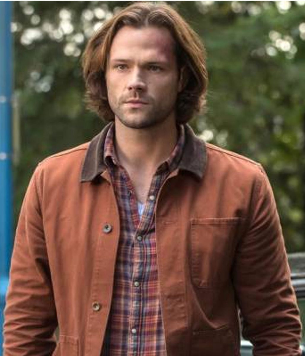 Supernatural Season 14 Jensen Ackles Brown Jacket - Image 4
