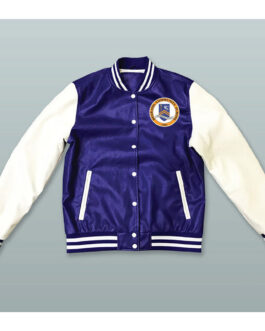 Degrassi Blue and White Varsity Jacket