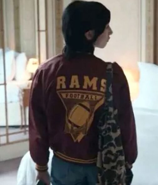 Devon Ross Irma Vep Maroon Jacket - Image 5