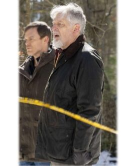 Clancy Brown Dexter New Blood Black Cotton Jacket