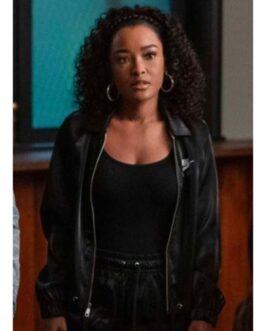 Latoya Tonodeo Power Book II Ghost Leather Jacket