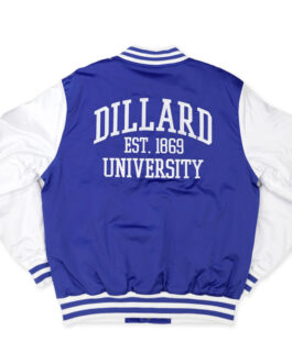 Dillard University Blue and White Jacket