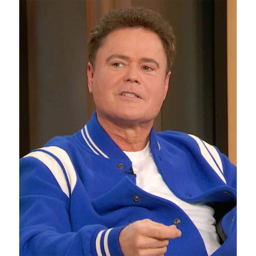 Donny Osmond Drew Barrymore Show Varsity Jacket - Image 2